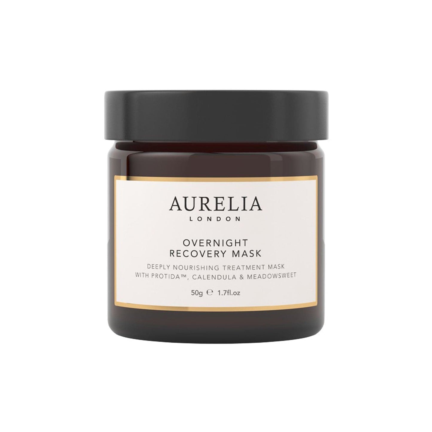 Aurelia London Overnight Recovery Mask jar on a white background