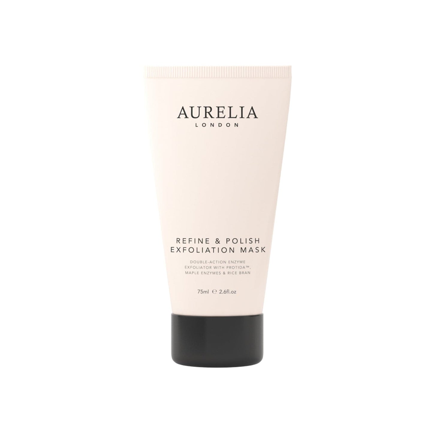 Aurelia London exfoliation mask tube on a white background