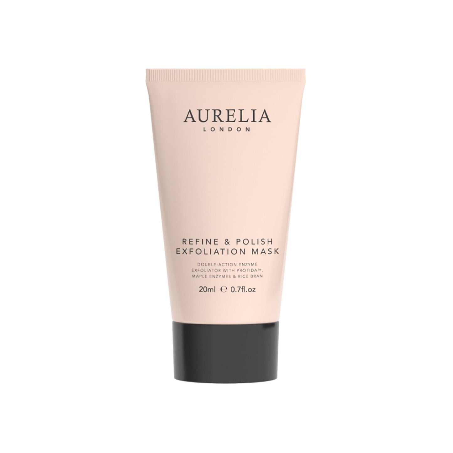 Aurelia London exfoliation mask tube on a white background