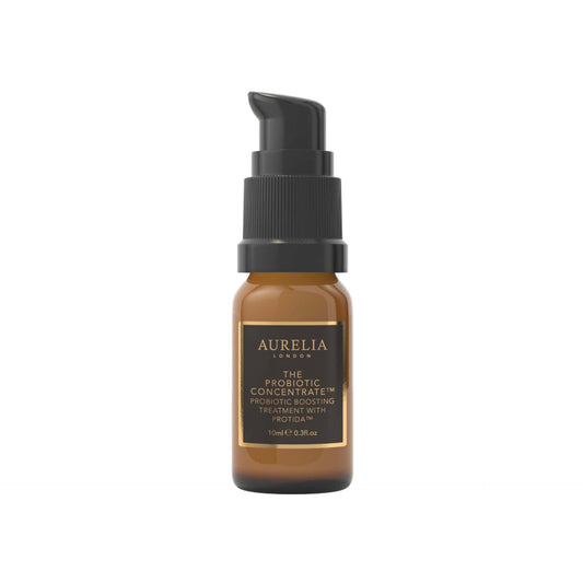 Aurelia Probiotic Skincare bottle on a white background