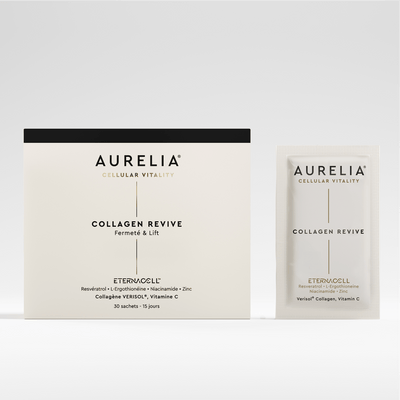 Aurelia Collagen Revive packaging on a white background