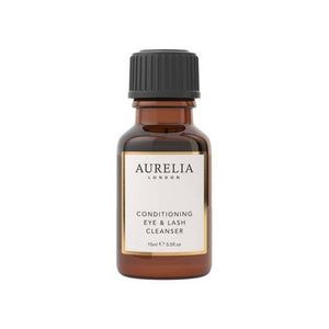 Aurelia Conditioning Eye & Lash Cleanser bottle on a white background