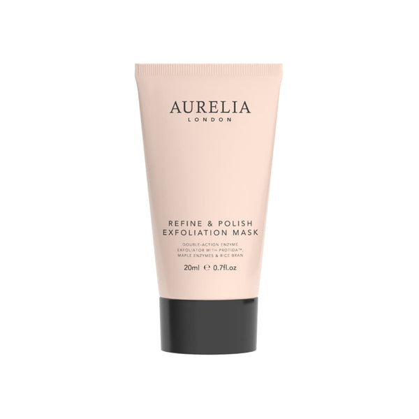 Aurelia London exfoliation mask tube on a white background